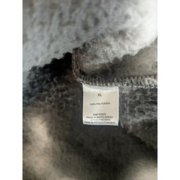 Buffalo Outdoors 1/4 Zip Tie-Dye Camo Sherpa With Front Pocket size XL - Picture 7 of 8